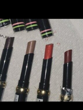 Maybelline Great Wear Lip Color Maroon, Flesh, Garnet Or Fire New